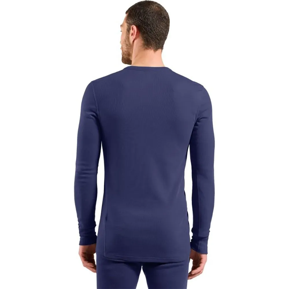 Купить Odlo 112041-21119-xl Базовый слой с длинным рукавом Merino 260 Skipper Blue 30x25x2 7ft.ru в интернет магазине Семь Футов