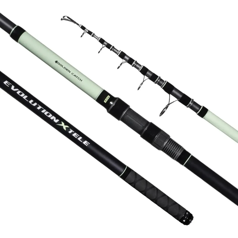 Купить Golden catch 2039057 карповая удочка Evolution Tele Grey / Black 110x10x10 3.9 m 7ft.ru в интернет магазине Семь Футов