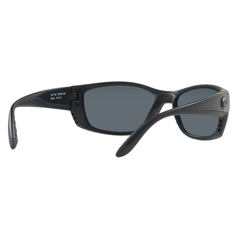 Купить Costa 06S7003-00030464 Fisch Readers Polarized Sunglasses  11 Matte Black 8 Blue Mirror 580P C-Mate +2.00/CAT3 7ft.ru в интернет магазине Семь Футов