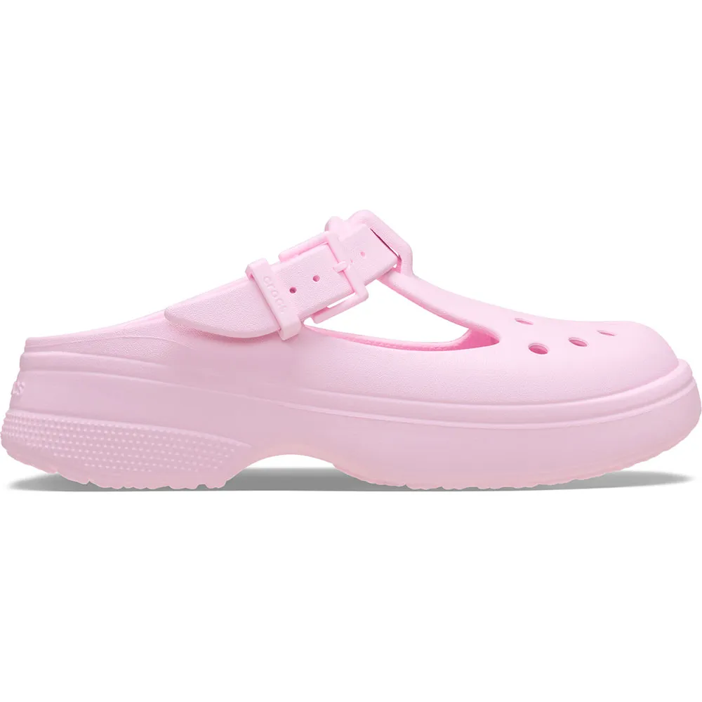 Купить Crocs 210581-6zw-m6/w8 Деревянные башмаки Classic Mary Jane Pink Milk 35x25x15 EU 38 7ft.ru в интернет магазине Семь Футов