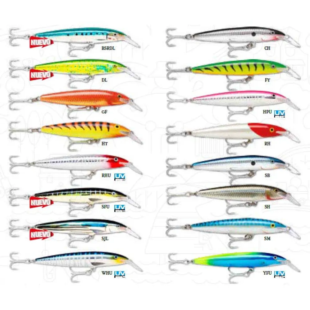 Купить Rapala 22677088464 Magnum Floating 110 Mm 15g Многоцветный GF 7ft.ru в интернет магазине Семь Футов