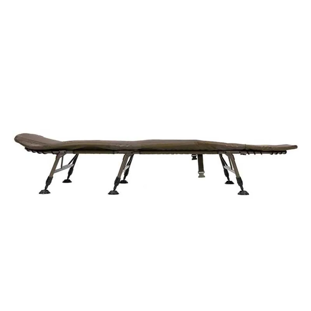 Купить Fox international CBC113 Раскладушка для Карпфишинга Voyager Compact Коричневый Dark Green 205 x 85 x 30 cm 7ft.ru в интернет магазине Семь Футов