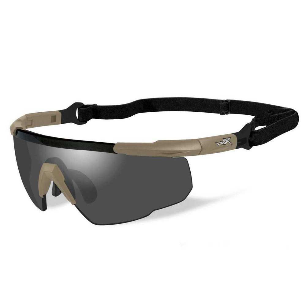 Купить Wiley x 308T-UNIT поляризованные солнцезащитные очки Saber Advanced Grey / Clear / Light Rust / Matte Tan 7ft.ru в интернет магазине Семь Футов