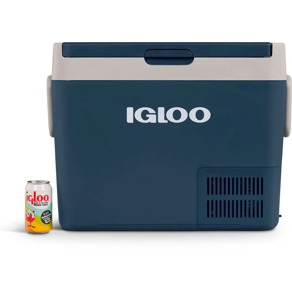 Купить Igloo coolers 9620012750 Жесткий переносной кулер ICF 32 Grey / Black 35x25x15 7ft.ru в интернет магазине Семь Футов