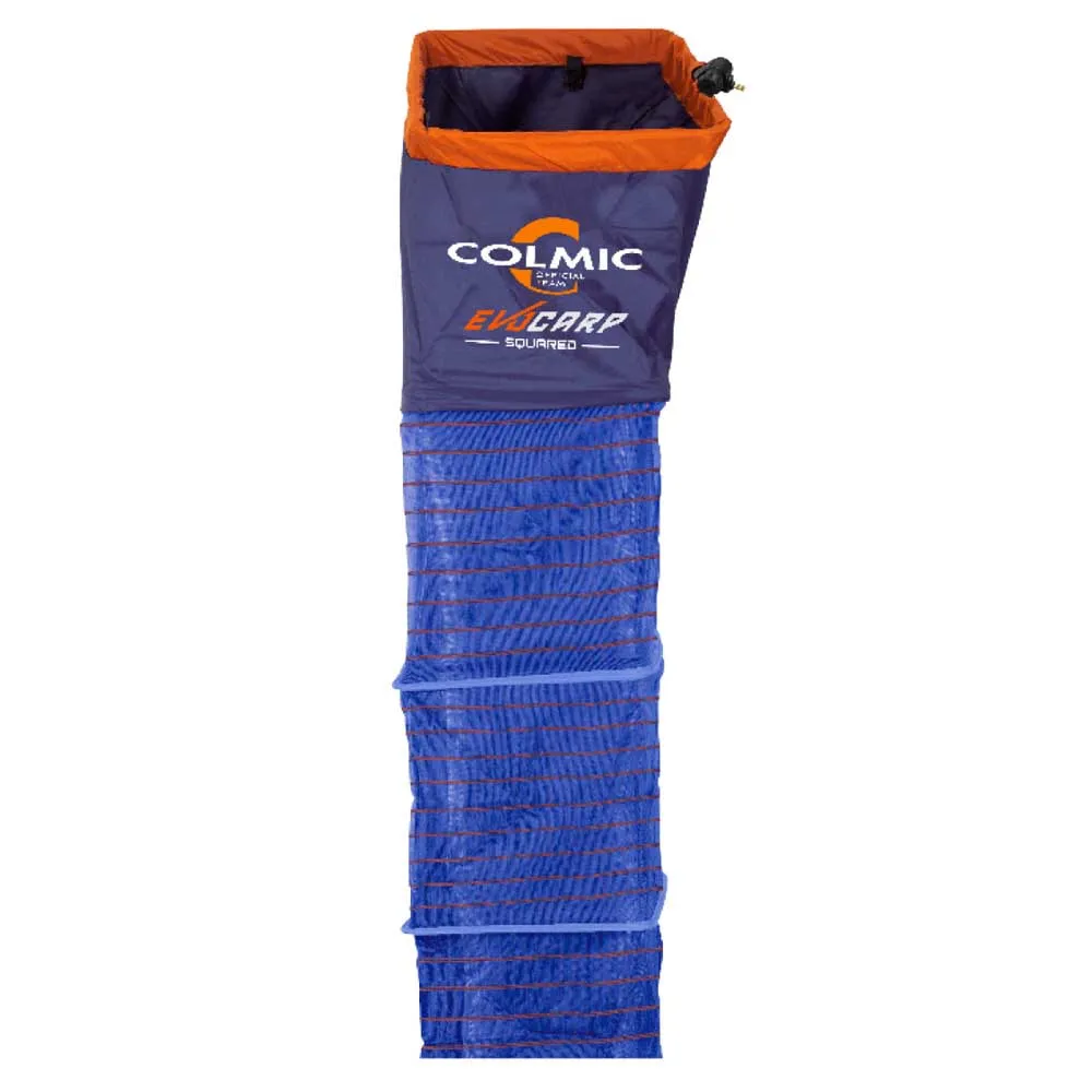 Купить Colmic NACR125B Подсачек Evo Carp Squared  Blue / Orange 300 cm 7ft.ru в интернет магазине Семь Футов