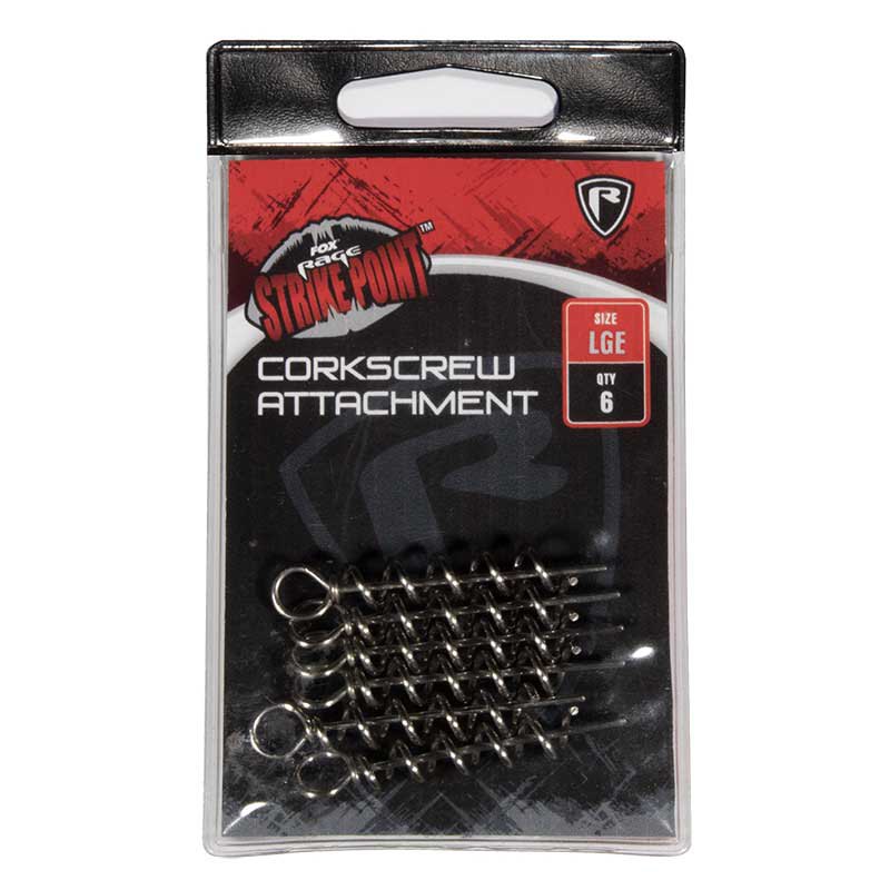 Купить Fox rage NAC037 SP Cork Attachment L Винт  Silver 7ft.ru в интернет магазине Семь Футов