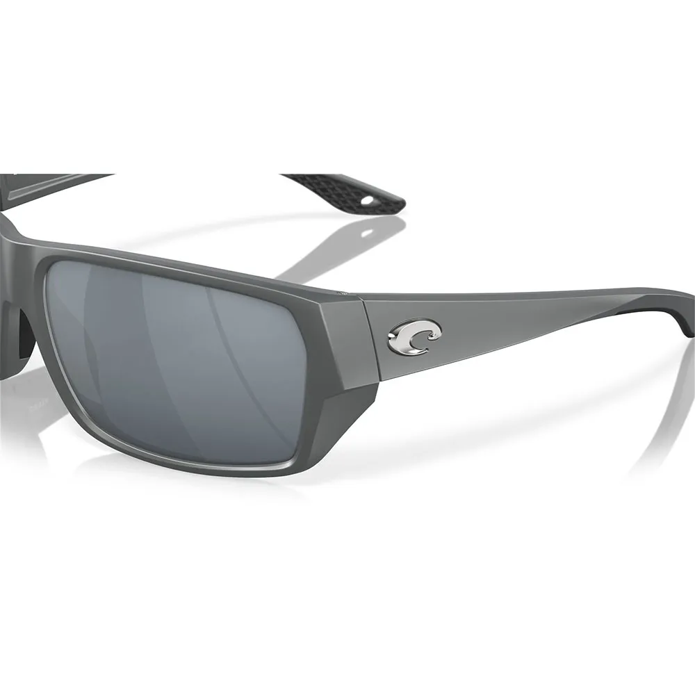 Купить Costa 06s9113-91131060 поляризованные солнцезащитные очки Tailfin Matte Gray 2 25x12x10 Gray Silver Mirror 580P/CAT3 7ft.ru в интернет магазине Семь Футов