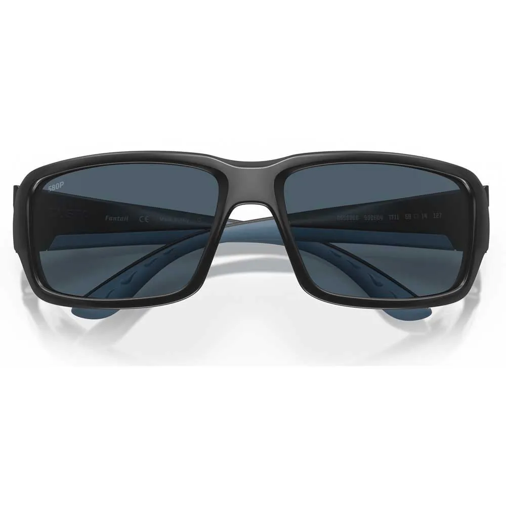 Купить Costa 06s9006-90060459 поляризованные солнцезащитные очки Fantail Matte Black 25x12x10 Gray 580P/CAT3 7ft.ru в интернет магазине Семь Футов