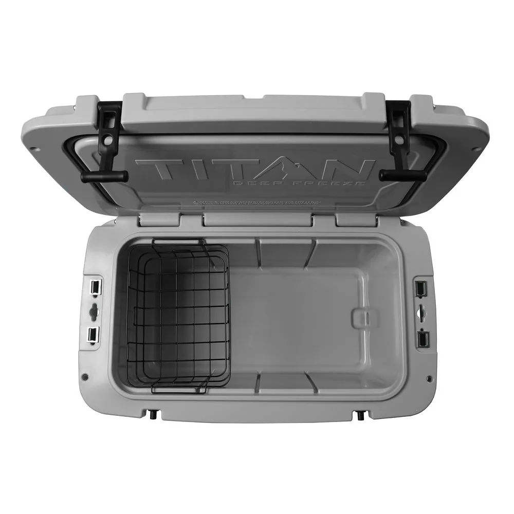Купить Titan TI5995510209 Жесткий переносной кулер Deep Freeze 51L Grey 7ft.ru в интернет магазине Семь Футов