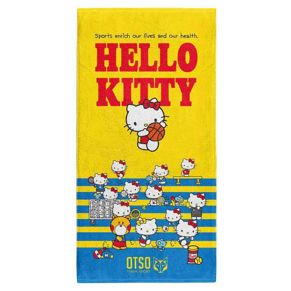 Купить Otso TOWEL-HKSPORTS24-WUSZ полотенце Hello Kitty Sports Желтый Light Brown 150x75 cm 7ft.ru в интернет магазине Семь Футов