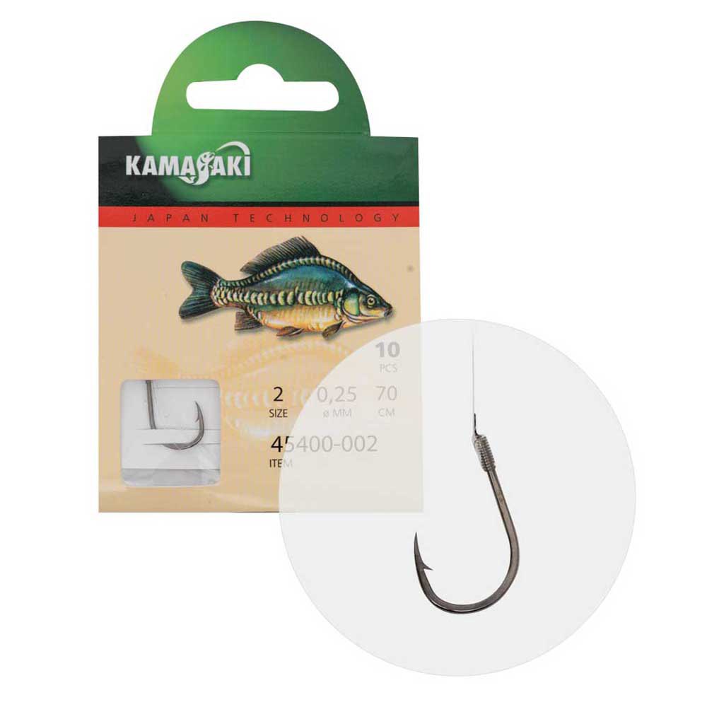 Купить Kamasaki 45400006 Carbono K807BN Связанные Крючки  Black Nickel 6 7ft.ru в интернет магазине Семь Футов