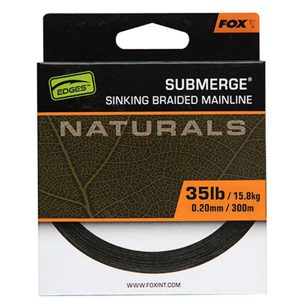 Купить Fox international CBL024 Edges™ Naturals Submerge 300 m Плетеный Black 0.200 mm 7ft.ru в интернет магазине Семь Футов
