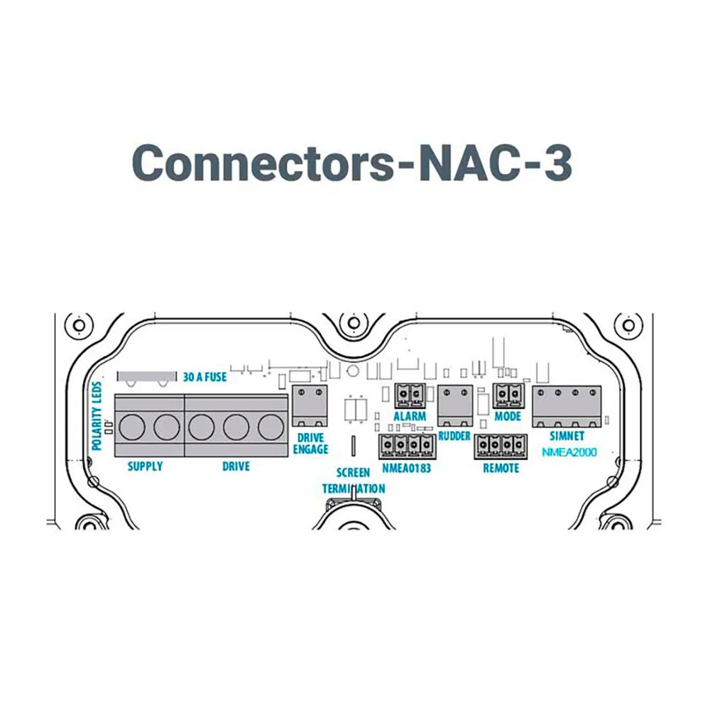 Купить Navico na731 Модуль NAC3 Black 25x25x10 7ft.ru в интернет магазине Семь Футов