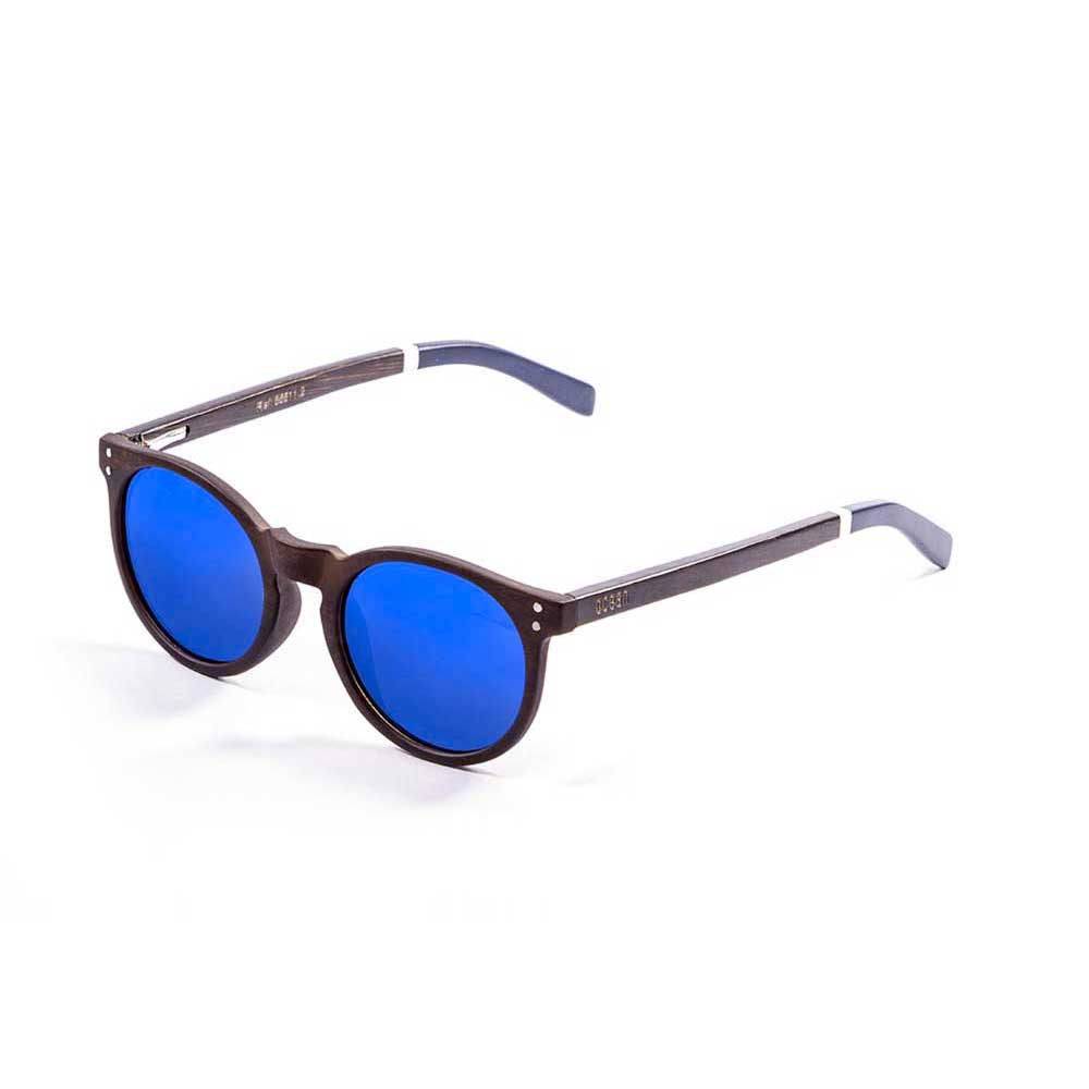 Купить Ocean sunglasses 55511.2 Деревянные поляризованные солнцезащитные очки Lizard Brown / Brown Dark / Blue / White / Blue 7ft.ru в интернет магазине Семь Футов