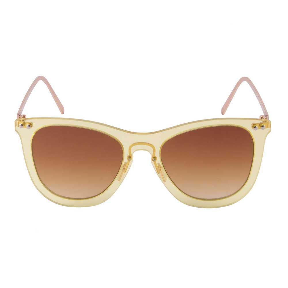 Купить Ocean sunglasses 23.13 Солнцезащитные очки Genova Transparent Gradient Brown Transparent Yellow / Metal Gold Temple/CAT2 7ft.ru в интернет магазине Семь Футов