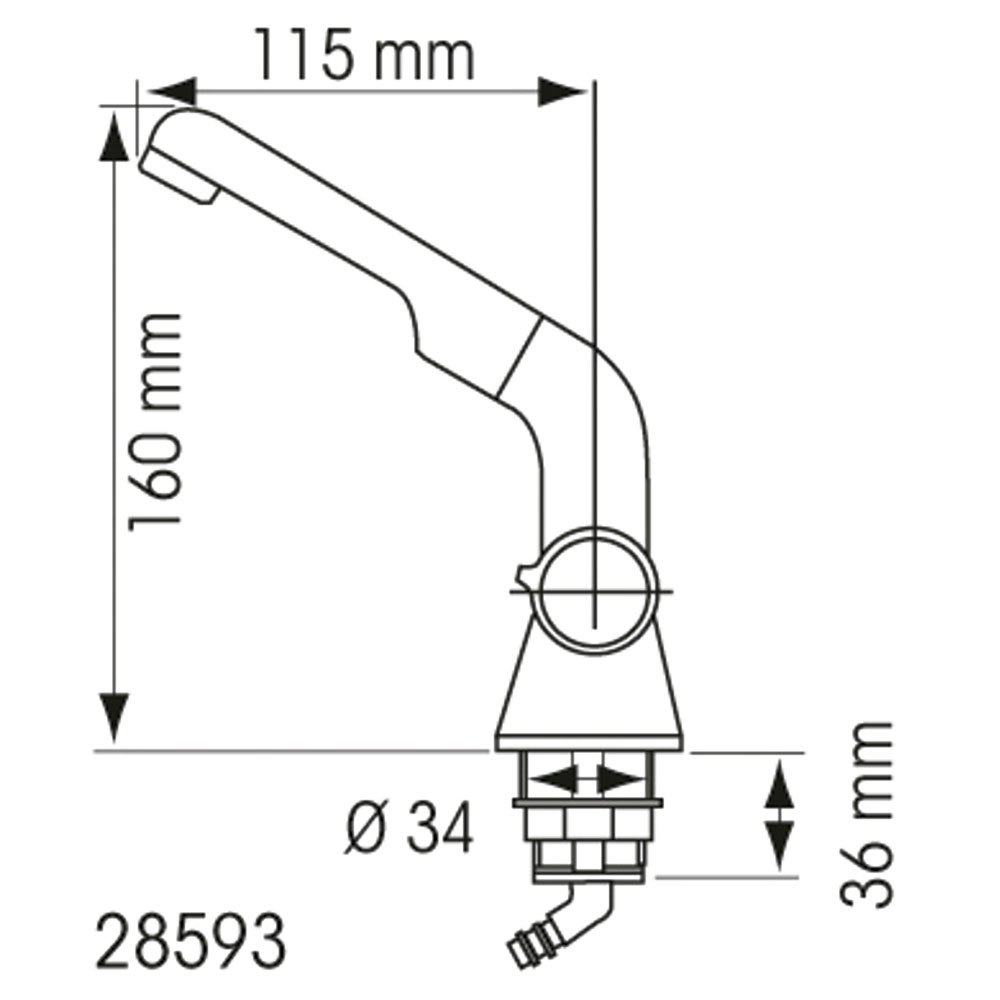 Купить Plastimo 27304 Регулируемый кран Бесцветный White 3/8´´ 7ft.ru в интернет магазине Семь Футов