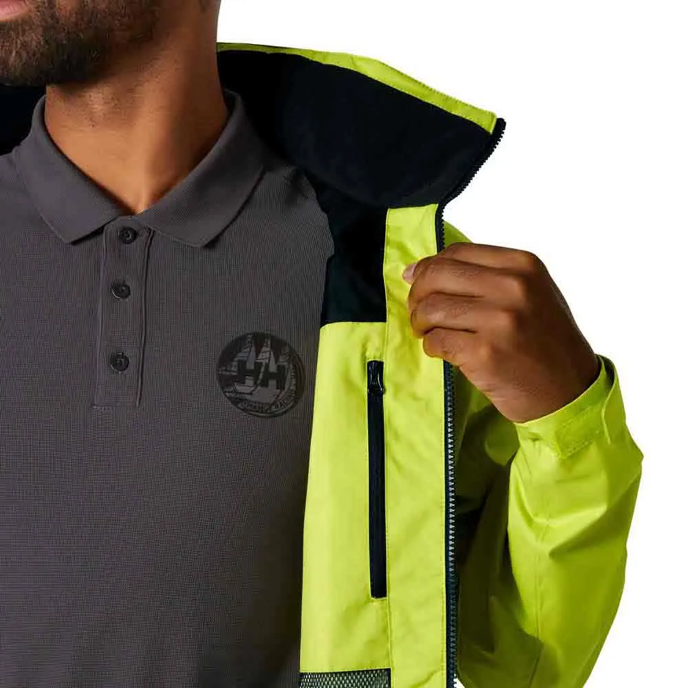 Купить Helly hansen 34443_410-s Куртка Crew 2.0 Cyber Lime 30x25x10 7ft.ru в интернет магазине Семь Футов