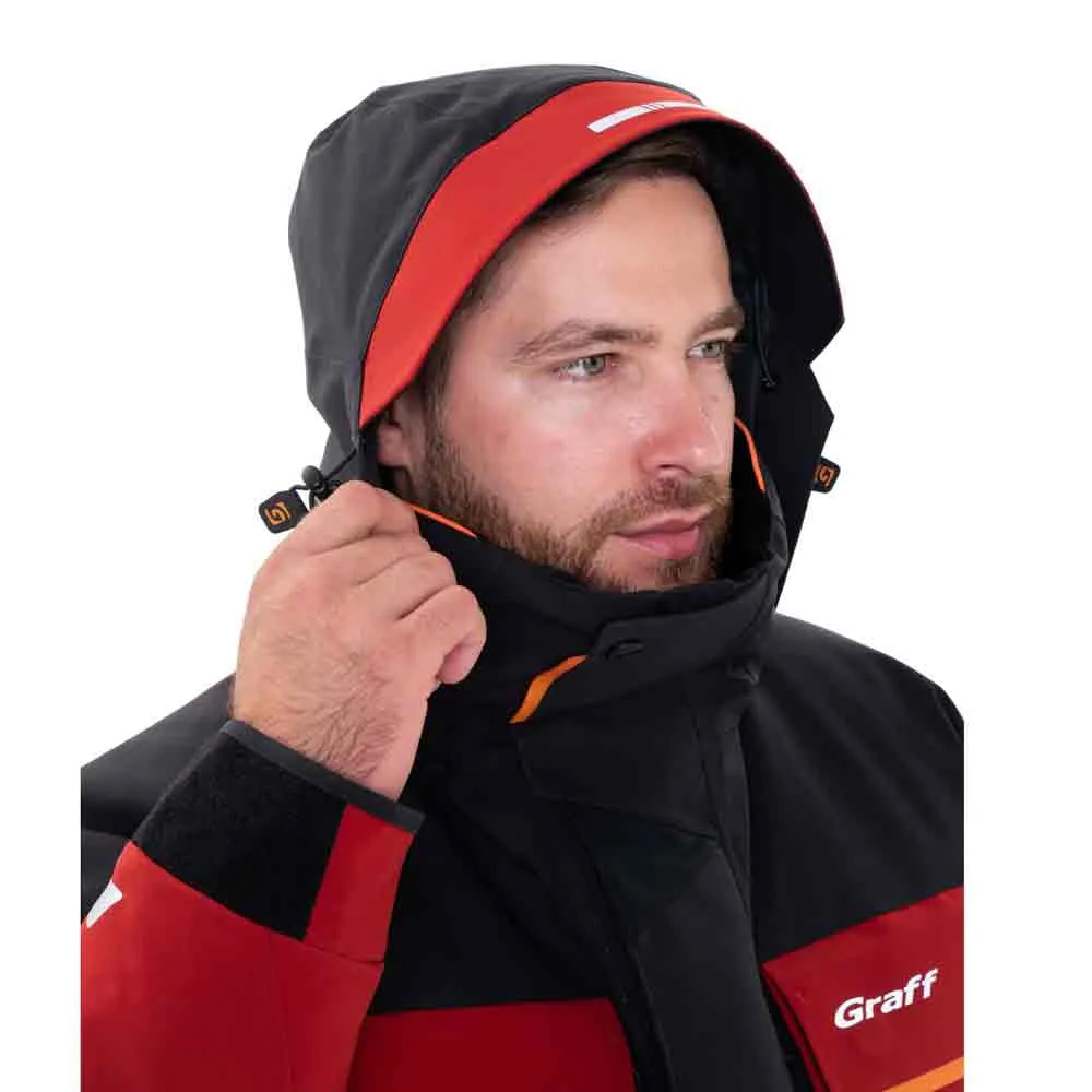 Купить Graff 619-o-b-4-xl Куртка Winter Warmguard 619-O-B-4 Black / Red 60x40x25 7ft.ru в интернет магазине Семь Футов