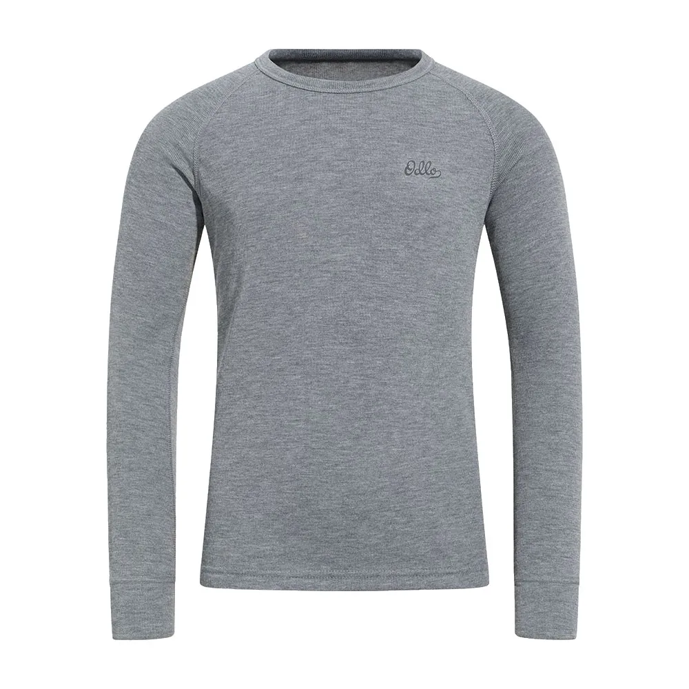 Купить Odlo 196779-15700-116 Комплект термобелья с длинным рукавом Active Warm Trend Grey Melange 30x22x4 6 Years 7ft.ru в интернет магазине Семь Футов