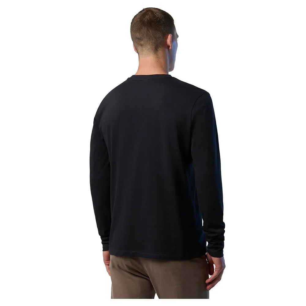 Купить North sails 692971-0999-XXL Футболка с длинным рукавом Basic Bollo Черный Black 2XL 7ft.ru в интернет магазине Семь Футов