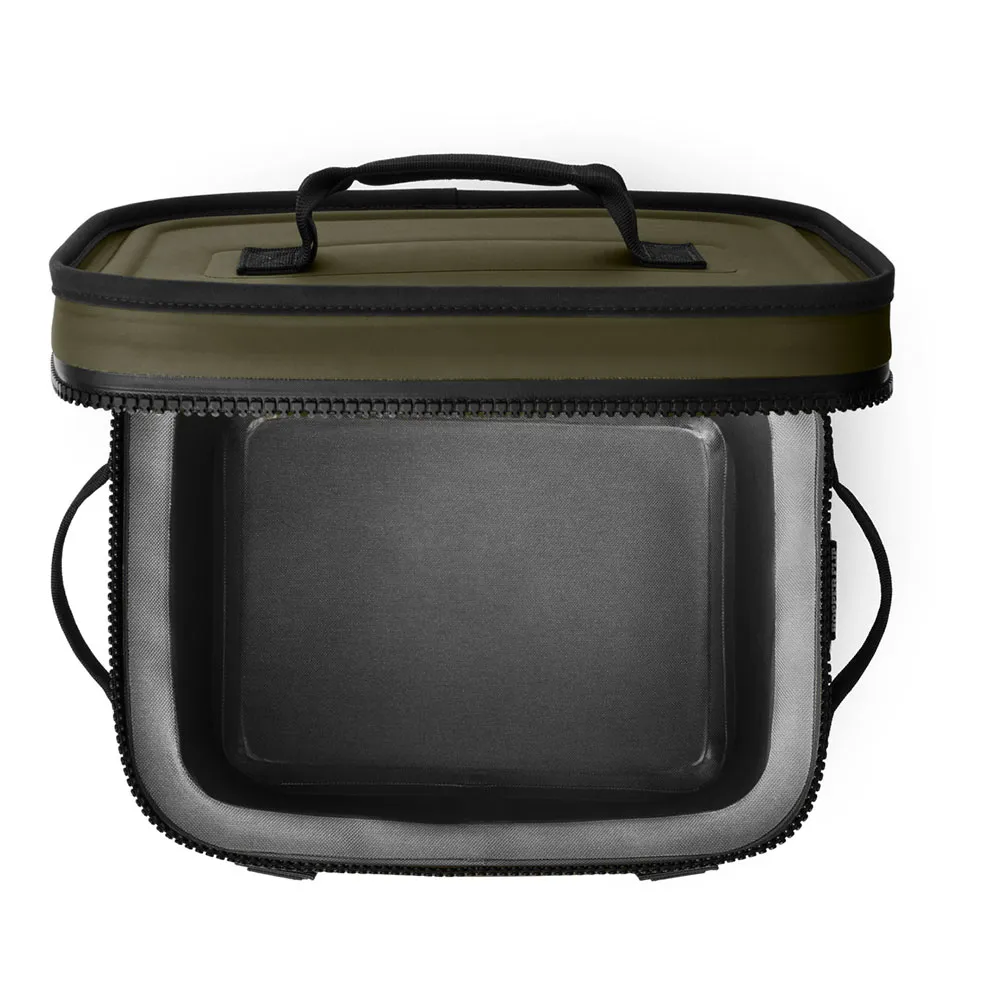 Купить Yeti 70000001967 Мягкий переносной кулер Hooper Flip 12L Olive 16x27x3 7ft.ru в интернет магазине Семь Футов