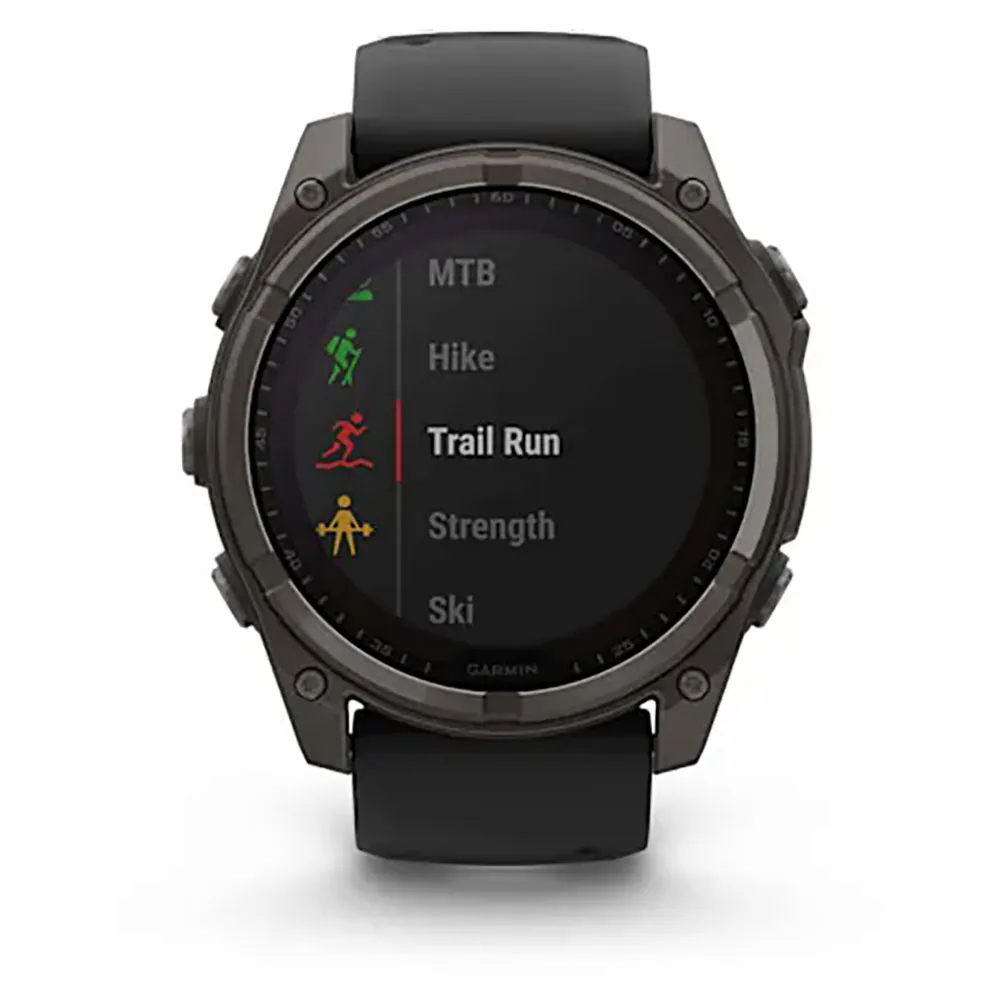 Купить Garmin 010-02907-11 Часы Fenix 8 51 mm Solar Sapphire  Black / Carbon Gray DLC Titanium 7ft.ru в интернет магазине Семь Футов