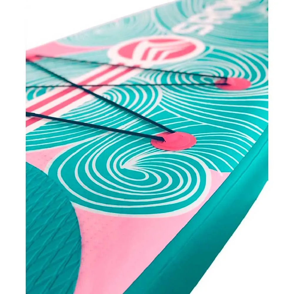 Купить Sroka 3760261740417 доска для падл-серфинга Girly 11´6 Turquoise / Pink 170x54x30 350 cm 7ft.ru в интернет магазине Семь Футов