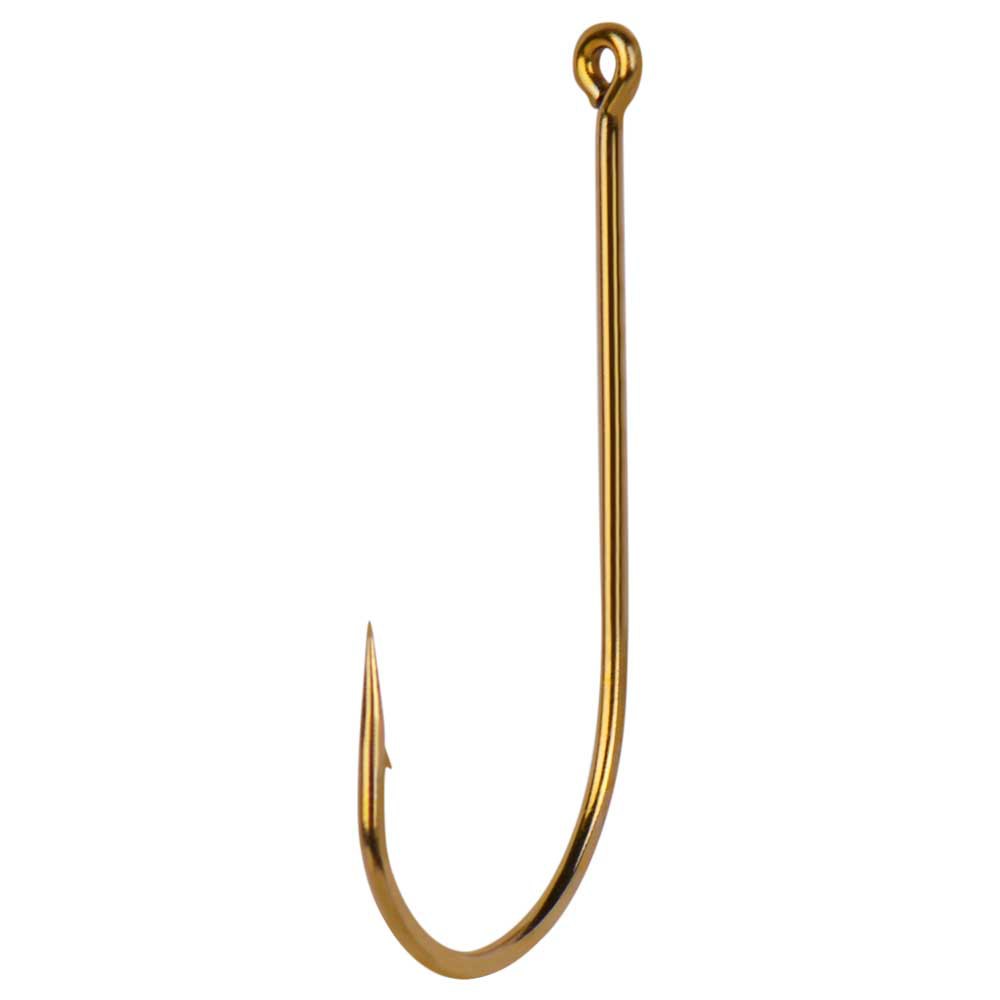 Купить Mustad 79515NP-BR-1/0-336 Viking Крючки С Одним Глазком Золотистый Bronze 1/0 7ft.ru в интернет магазине Семь Футов