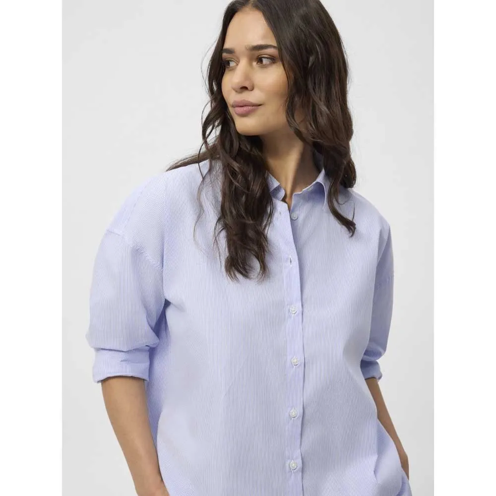 Купить Redgreen 171312501-162-xl Рубашка с длинным рукавом Anabelle Light Blue Stripe 30x25x2 7ft.ru в интернет магазине Семь Футов