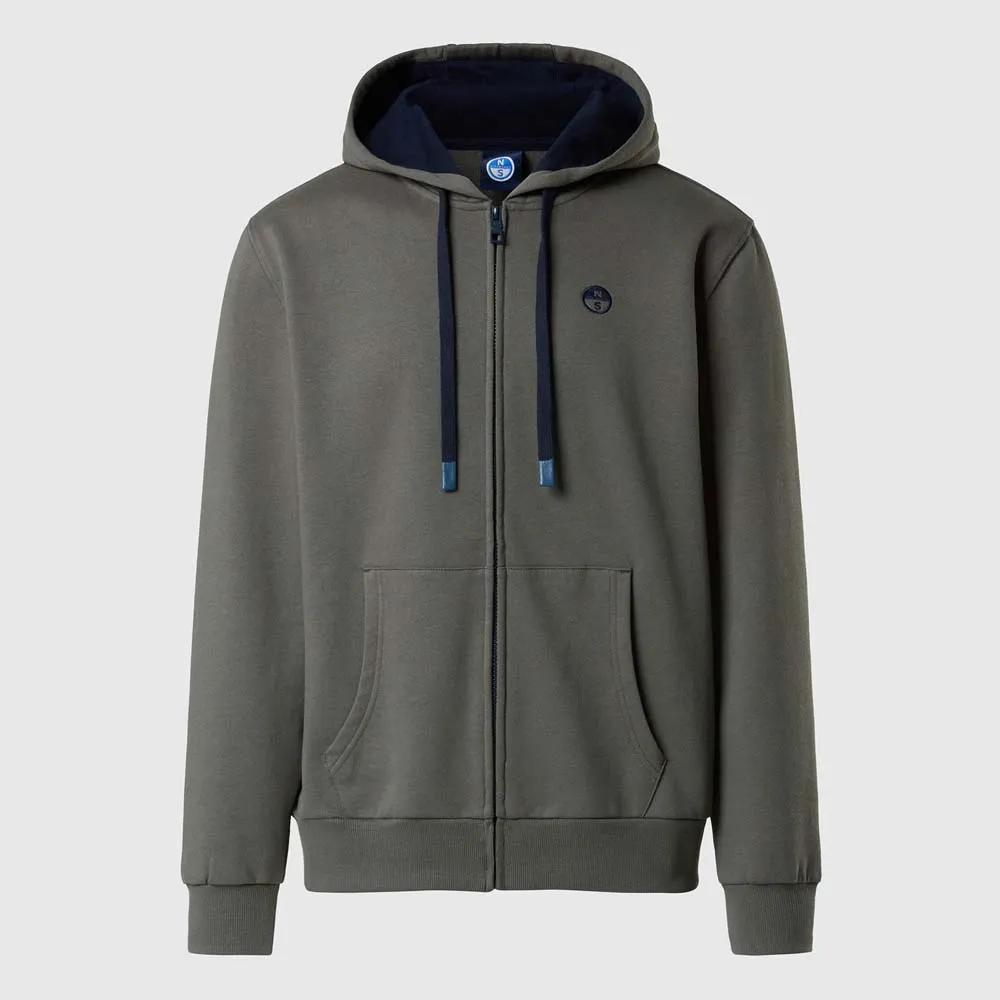Купить North sails 691085-0921-xs Толстовка на молнии Logo City Grey 40x30x12 7ft.ru в интернет магазине Семь Футов