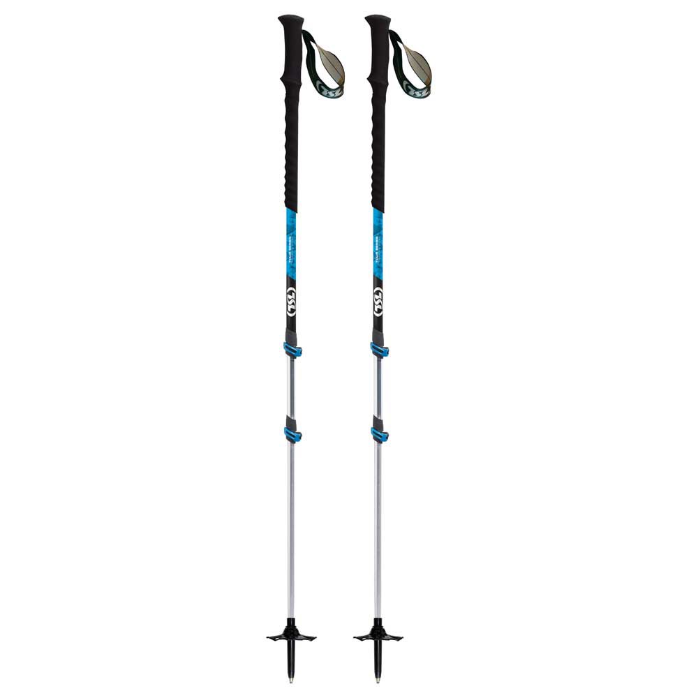 Купить Tsl outdoor PFBTOA3CT Tour Aluminium 3 Cross Twist Голубой Blue 72.5-140 cm 7ft.ru в интернет магазине Семь Футов