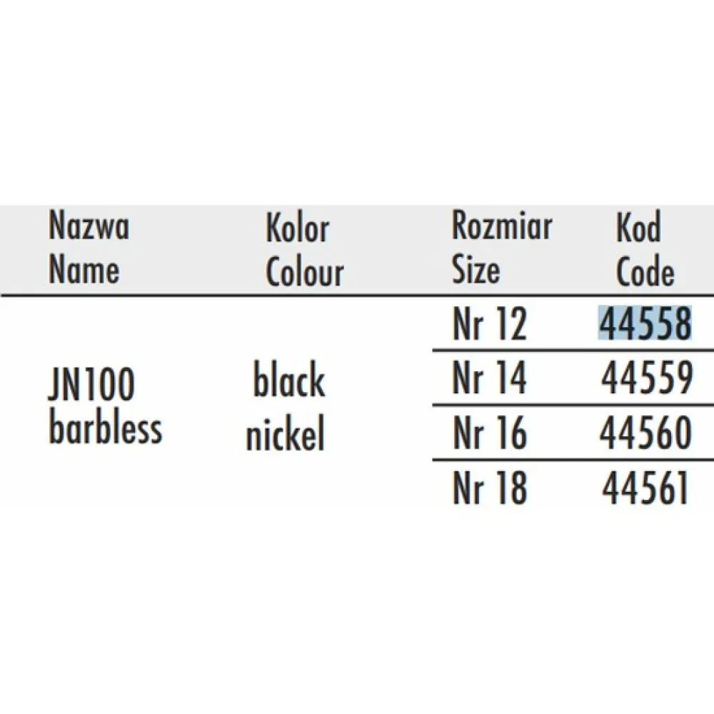 Купить Traper fly 44560 Безбородый мушиный крючок Jig Nymph 100 Black Nickel 16 7ft.ru в интернет магазине Семь Футов