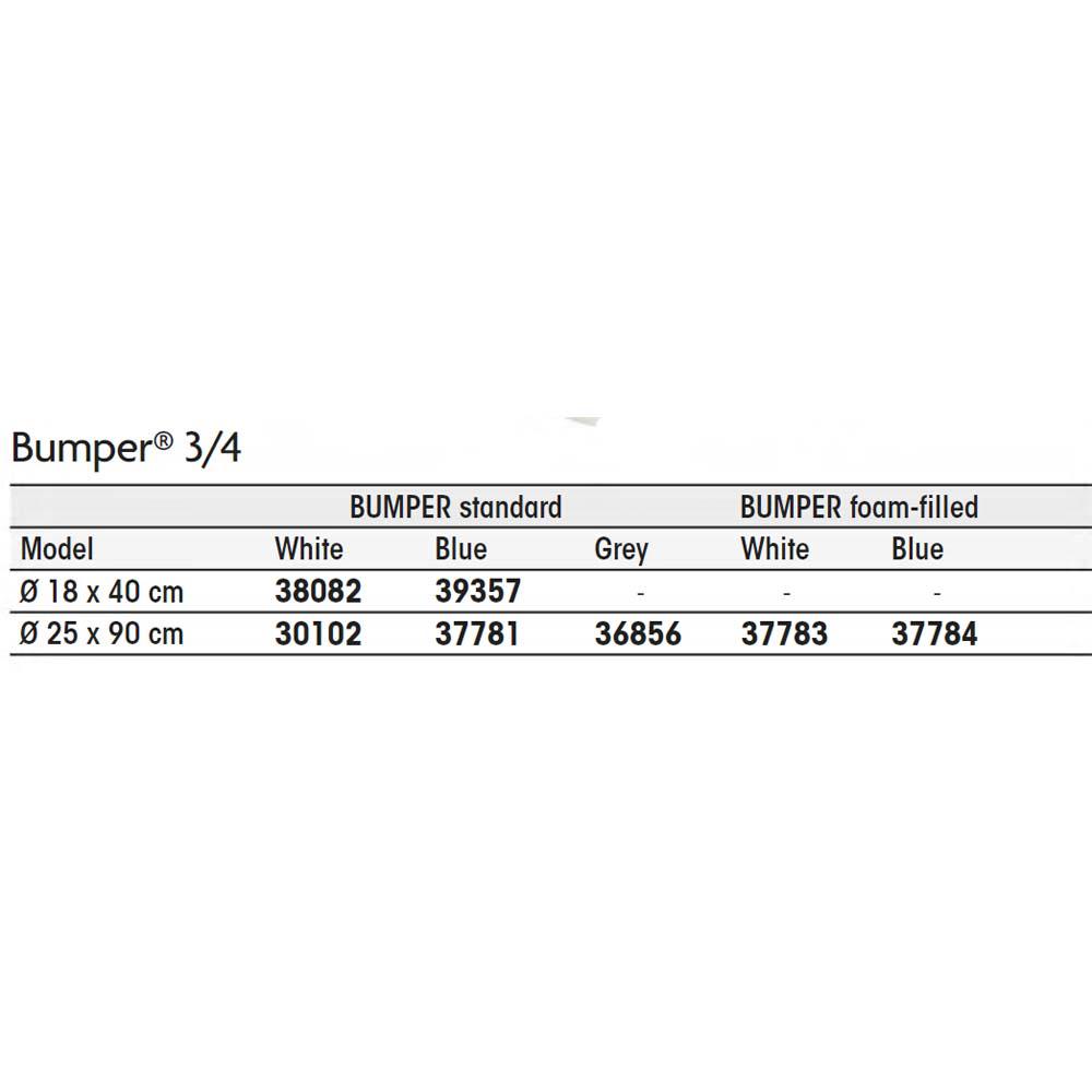 Купить Plastimo 39357 Bumper 3/4 Standard 100 Белая  180 x 180 x 400 mm  7ft.ru в интернет магазине Семь Футов