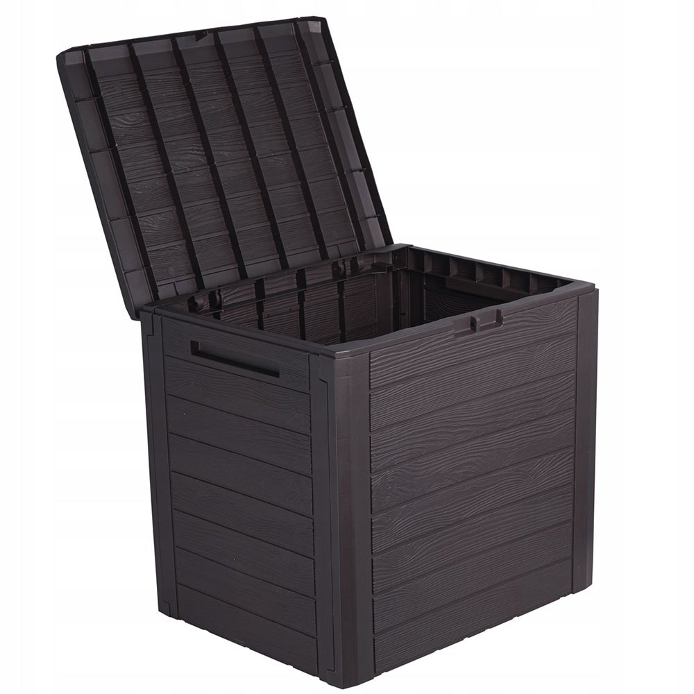 Купить Prosperplast ZA4900 140L Woodebox Collection 58.5x46x55 cm Ящик для хранения на открытом воздухе Серый Ochre 7ft.ru в интернет магазине Семь Футов