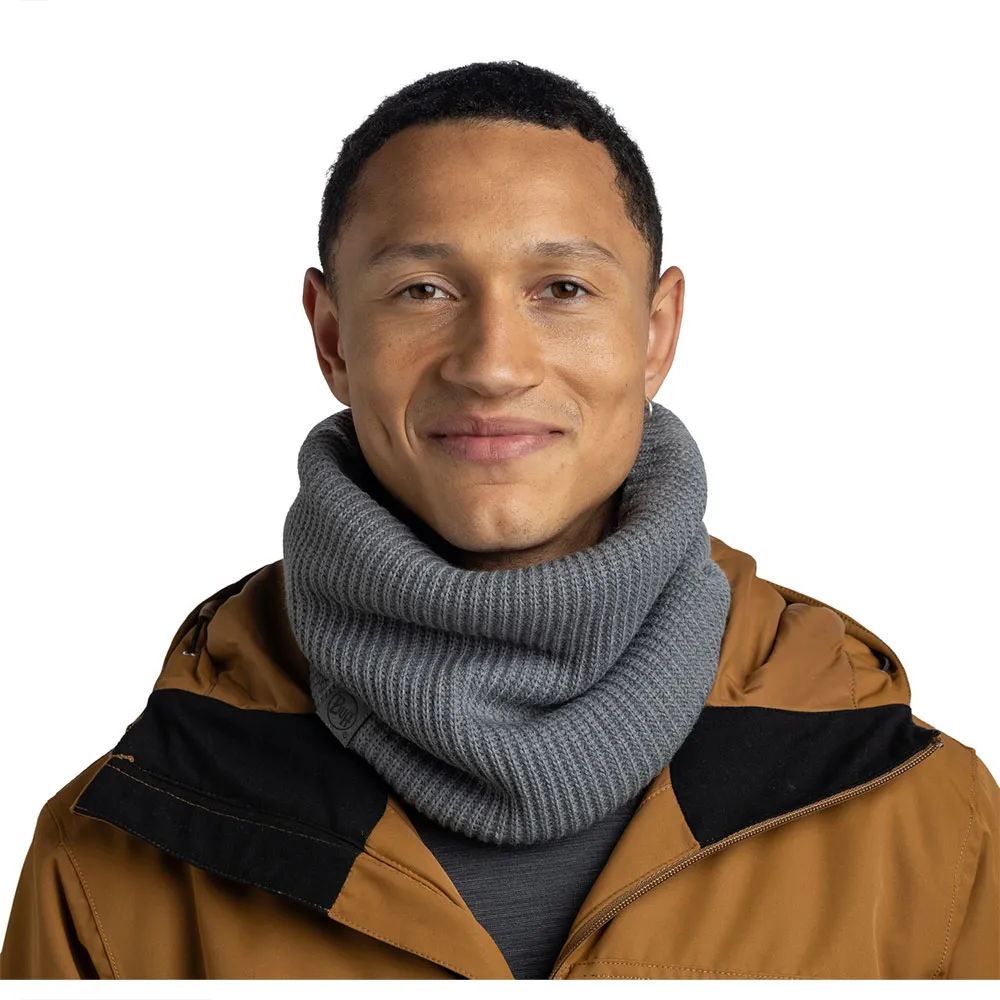 Купить Buff ® 129695.928.10.00 Шарф-хомут Knitted & Fleece Rutger Iron Grey 15x10x5 7ft.ru в интернет магазине Семь Футов