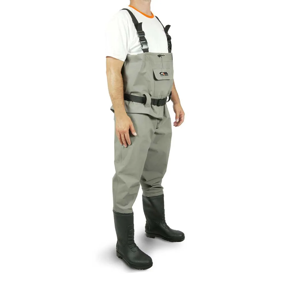 Купить Colmic wader10041 Дышащие вейдерсы Taslon Chest Grey 50x40x15 EU 41 7ft.ru в интернет магазине Семь Футов