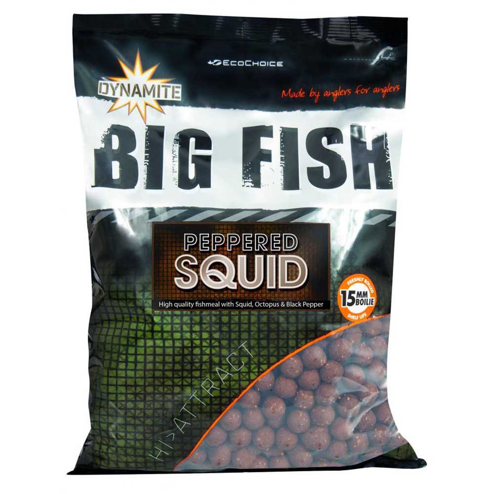 Купить Dynamite baits ADY041681-UNIT Peppered Squid 1kg Бойлы  Brown 15 mm 7ft.ru в интернет магазине Семь Футов