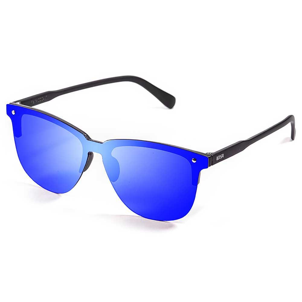 Купить Ocean sunglasses 40004.7 поляризованные солнцезащитные очки Lafitenia Matte Black Revo Blue Flat/CAT3 7ft.ru в интернет магазине Семь Футов