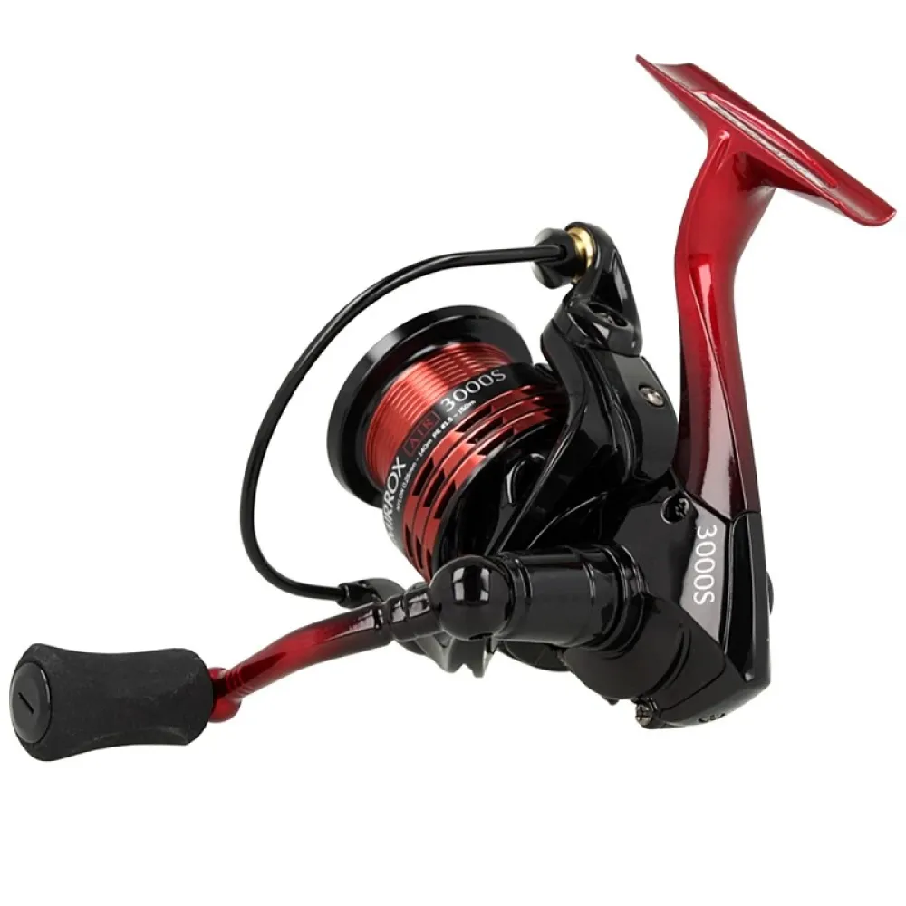 Купить Golden catch 1039002 спиннинговая катушка Mirrox Air Black / Red 20x20x15 3000S 7ft.ru в интернет магазине Семь Футов