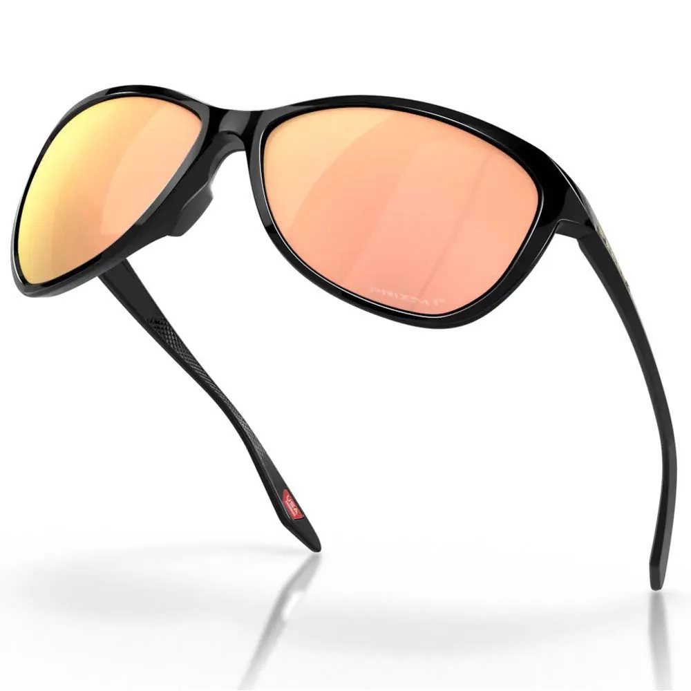 Купить Oakley OO9222-0160 поляризованные солнцезащитные очки Pasque Prizm Polished Black Prizm Polarized Rose Gold/CAT3 7ft.ru в интернет магазине Семь Футов