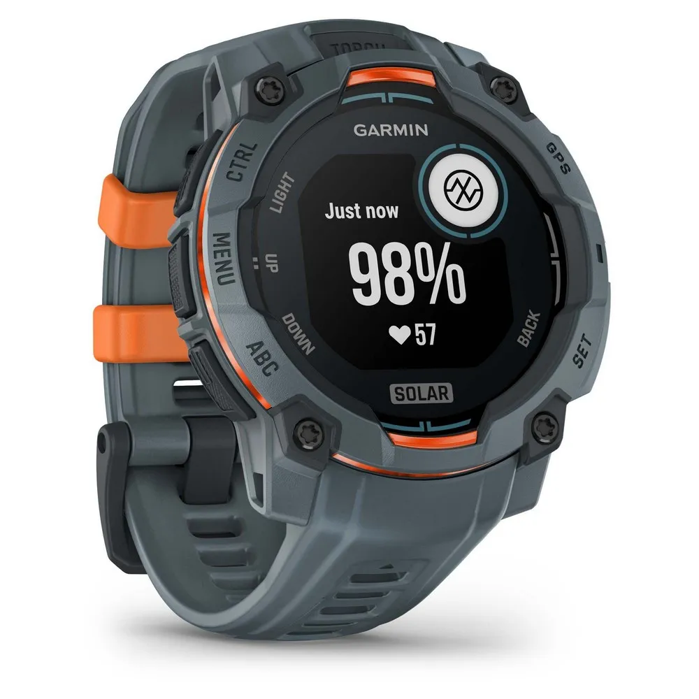 Купить Garmin 010-02934-01 Часы Instinct 3 45 mm Solar  Grey / Grey 7ft.ru в интернет магазине Семь Футов