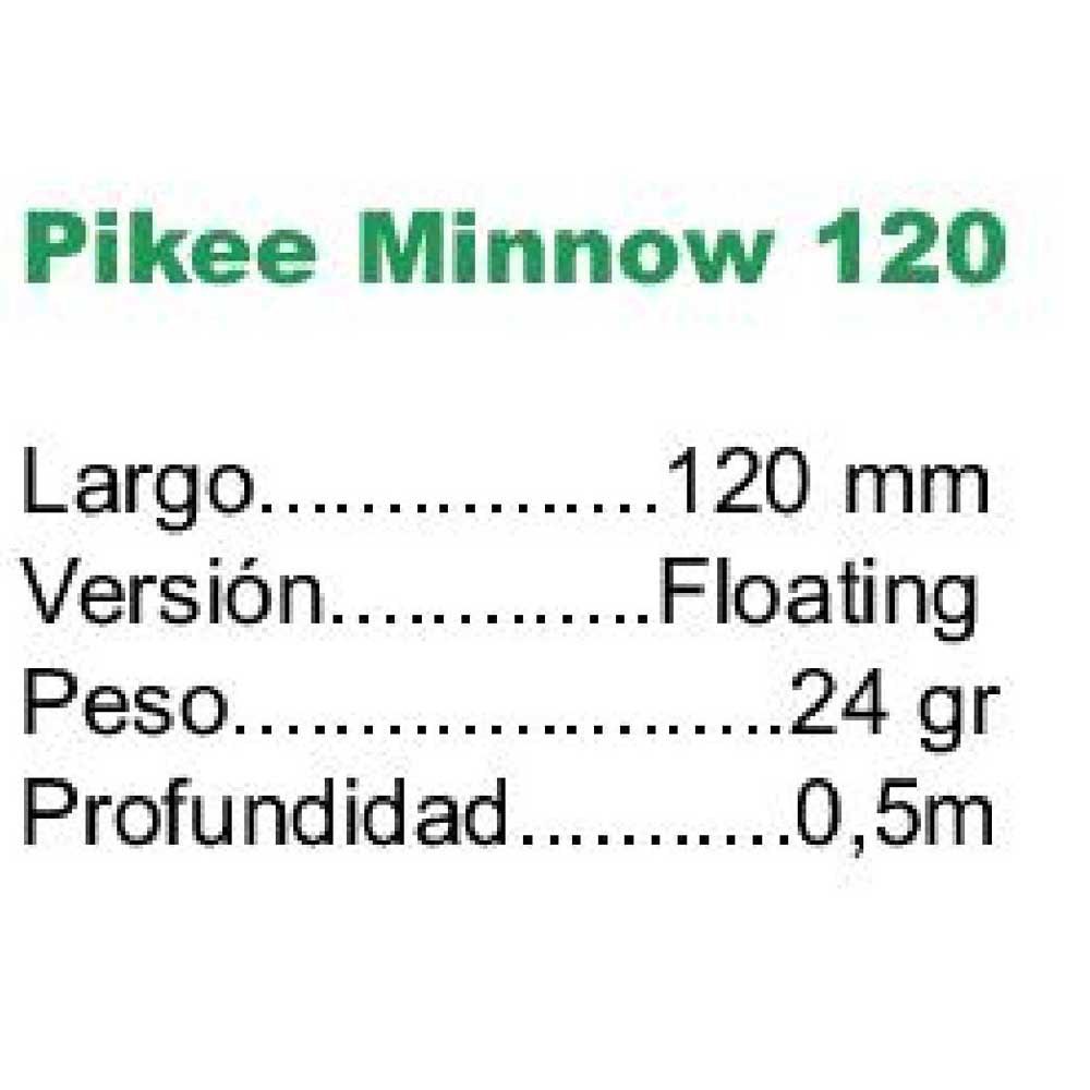 Купить Strike pro SPPM120-24-DCNB Pikee Floating Пескарь 120 mm 24g Золотистый DCNB 7ft.ru в интернет магазине Семь Футов