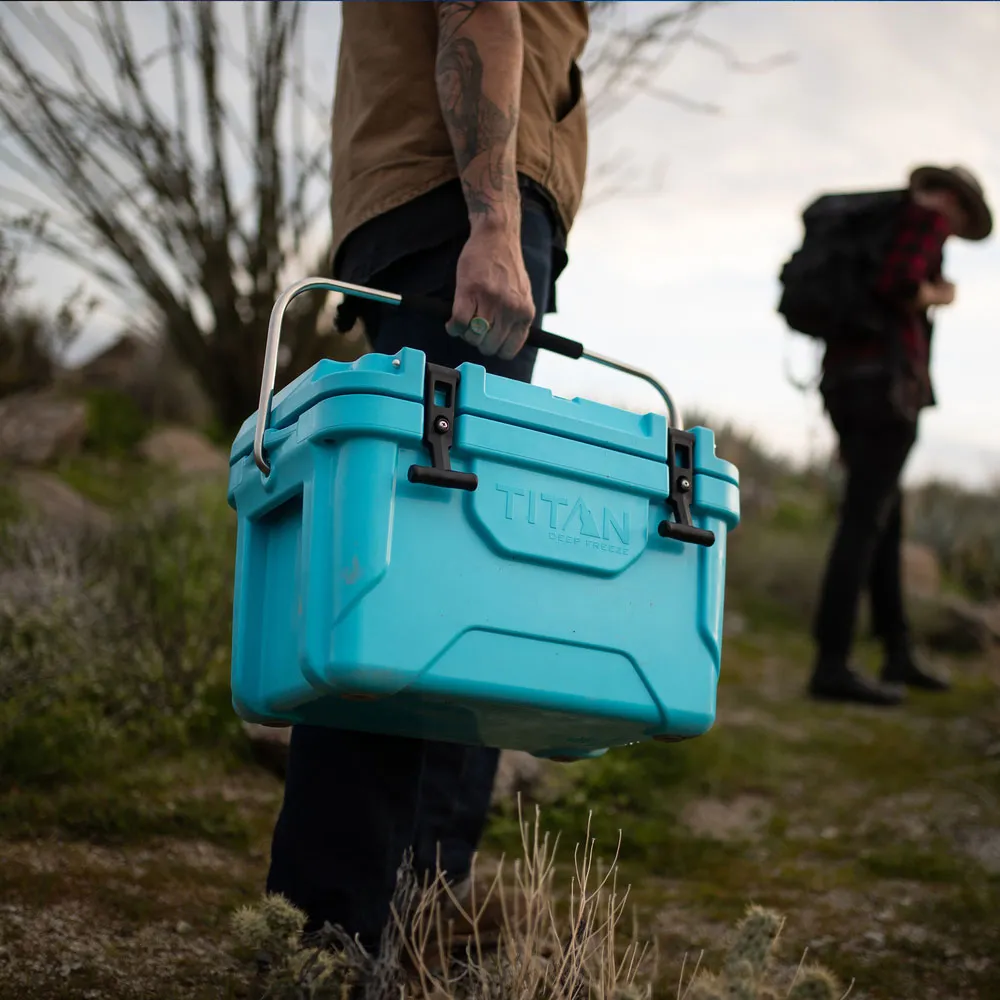 Купить Titan TI5992040309 Жесткий переносной кулер Deep Freeze 19L Blue 7ft.ru в интернет магазине Семь Футов