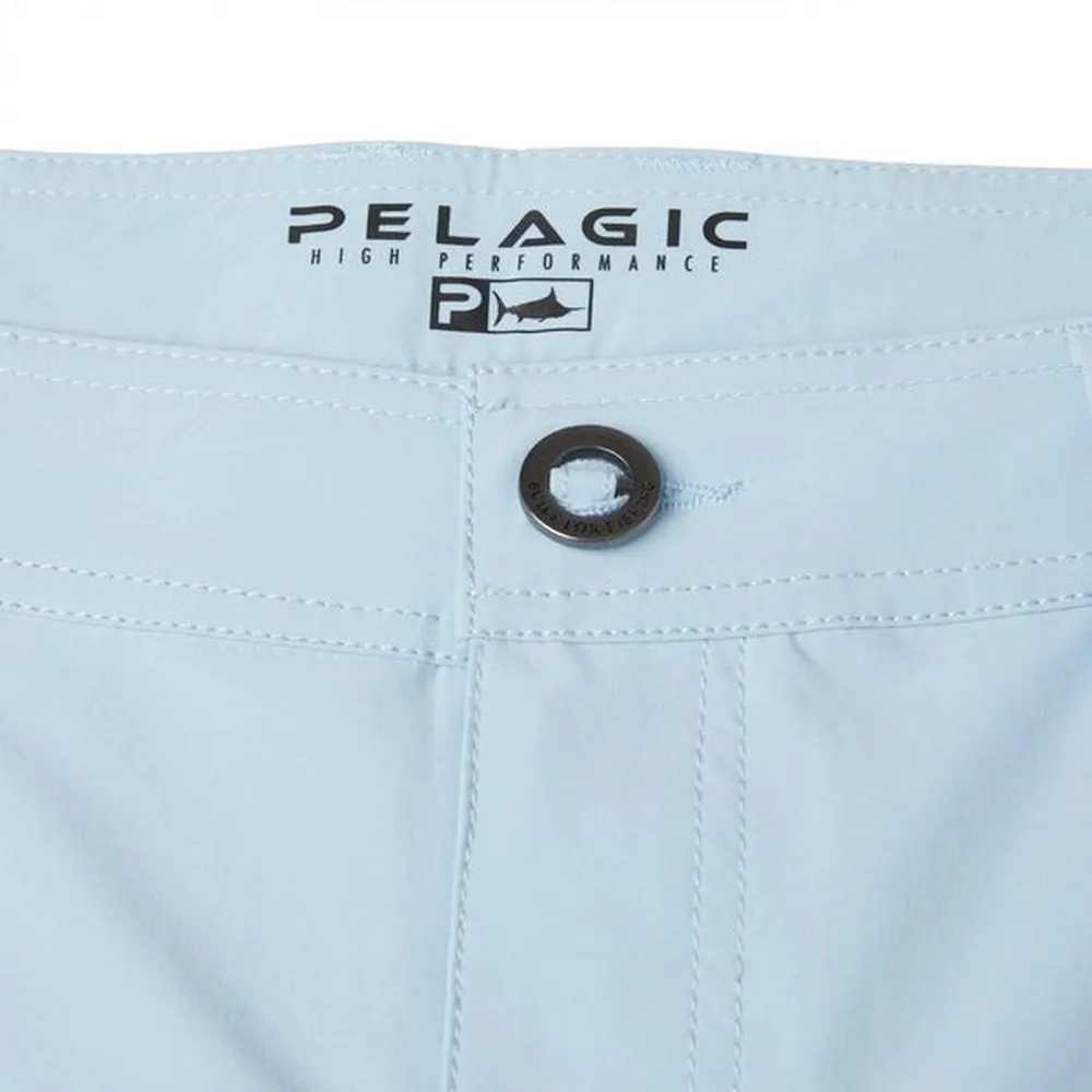 Купить Pelagic 1002261003-lb-36 Шорты Mako 18´´ Hybrid Solid Light Blue 30x20x10 7ft.ru в интернет магазине Семь Футов