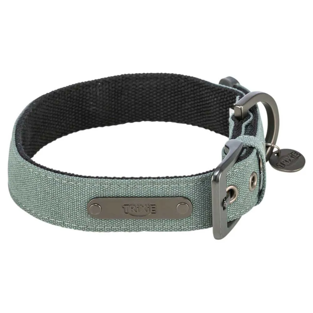 Купить Trixie 1970916 ошейник для собак City Style 35 mm Sage 50-57 cm 7ft.ru в интернет магазине Семь Футов