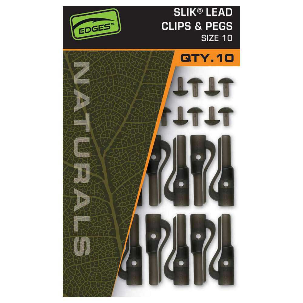 Купить Fox international CAC831 Edges™ Naturals Свинцовые зажимы Black 10 7ft.ru в интернет магазине Семь Футов