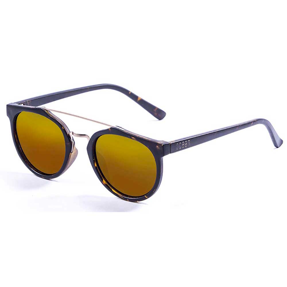 Купить Ocean sunglasses 73002.1 поляризованные солнцезащитные очки Classic I Frosted Demy Brown / Red 7ft.ru в интернет магазине Семь Футов