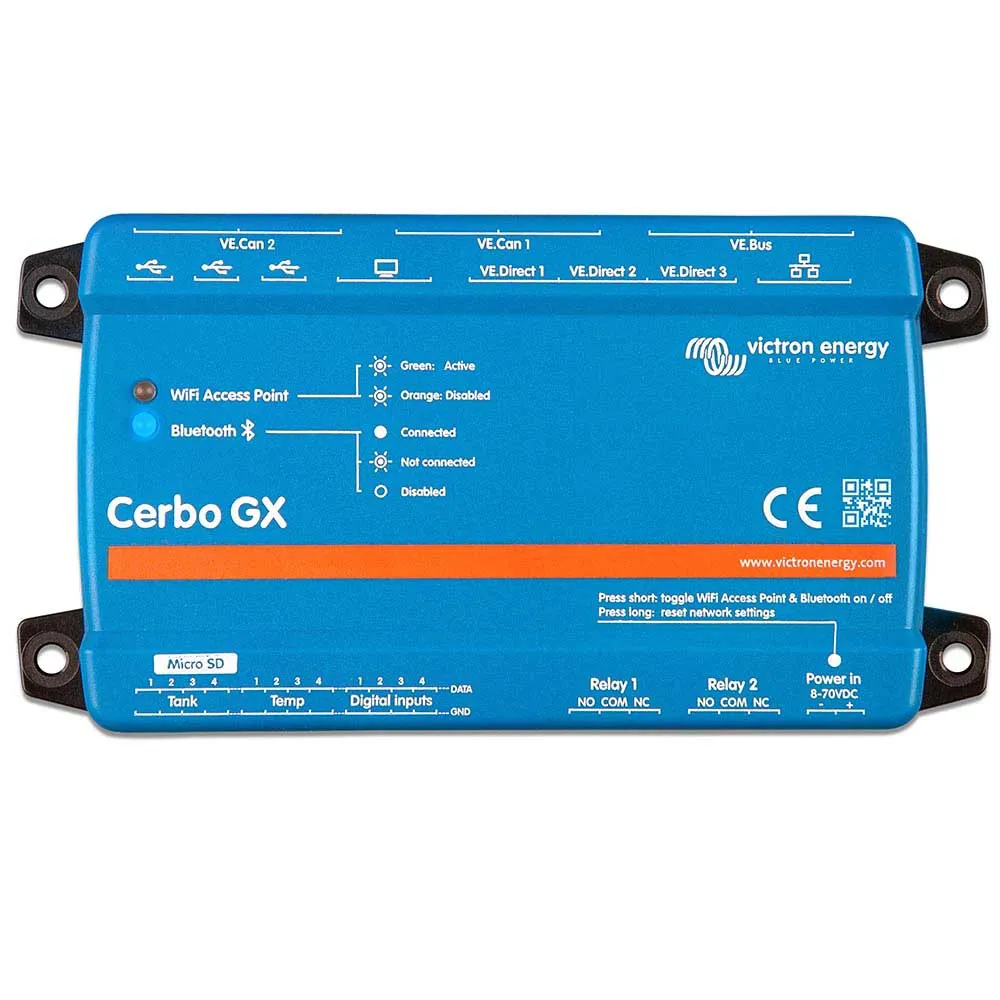 Купить Victron energy nt-1586 Cerbo GX MK2 Black 30x20x10 7ft.ru в интернет магазине Семь Футов