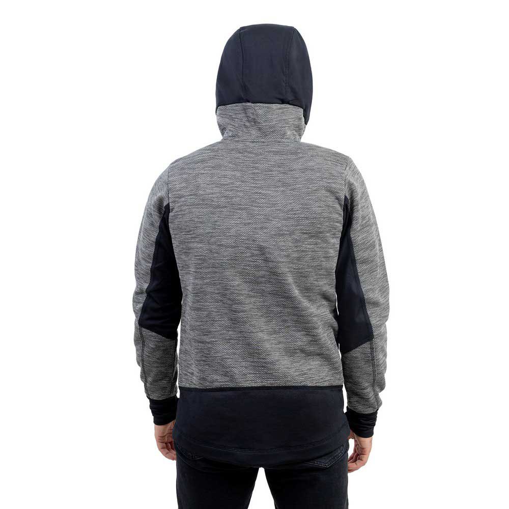 Купить Graff 223-P-BL-8-2XL флисовая толстовка Outdoor Fleece Серый Grey Melange 2XL 7ft.ru в интернет магазине Семь Футов