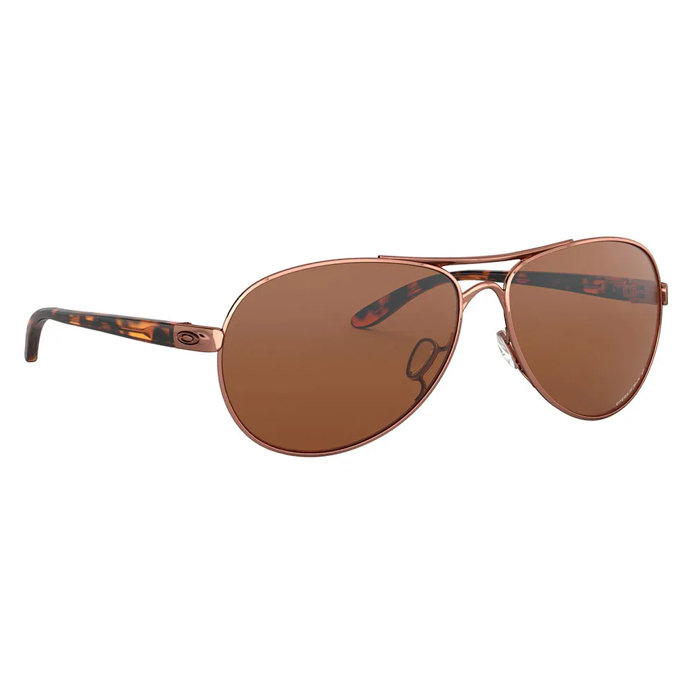 Купить Oakley OO4079-3159-59 поляризованные солнцезащитные очки Feedback Rose Gold Prizm Tungsten Polarized/CAT3 7ft.ru в интернет магазине Семь Футов